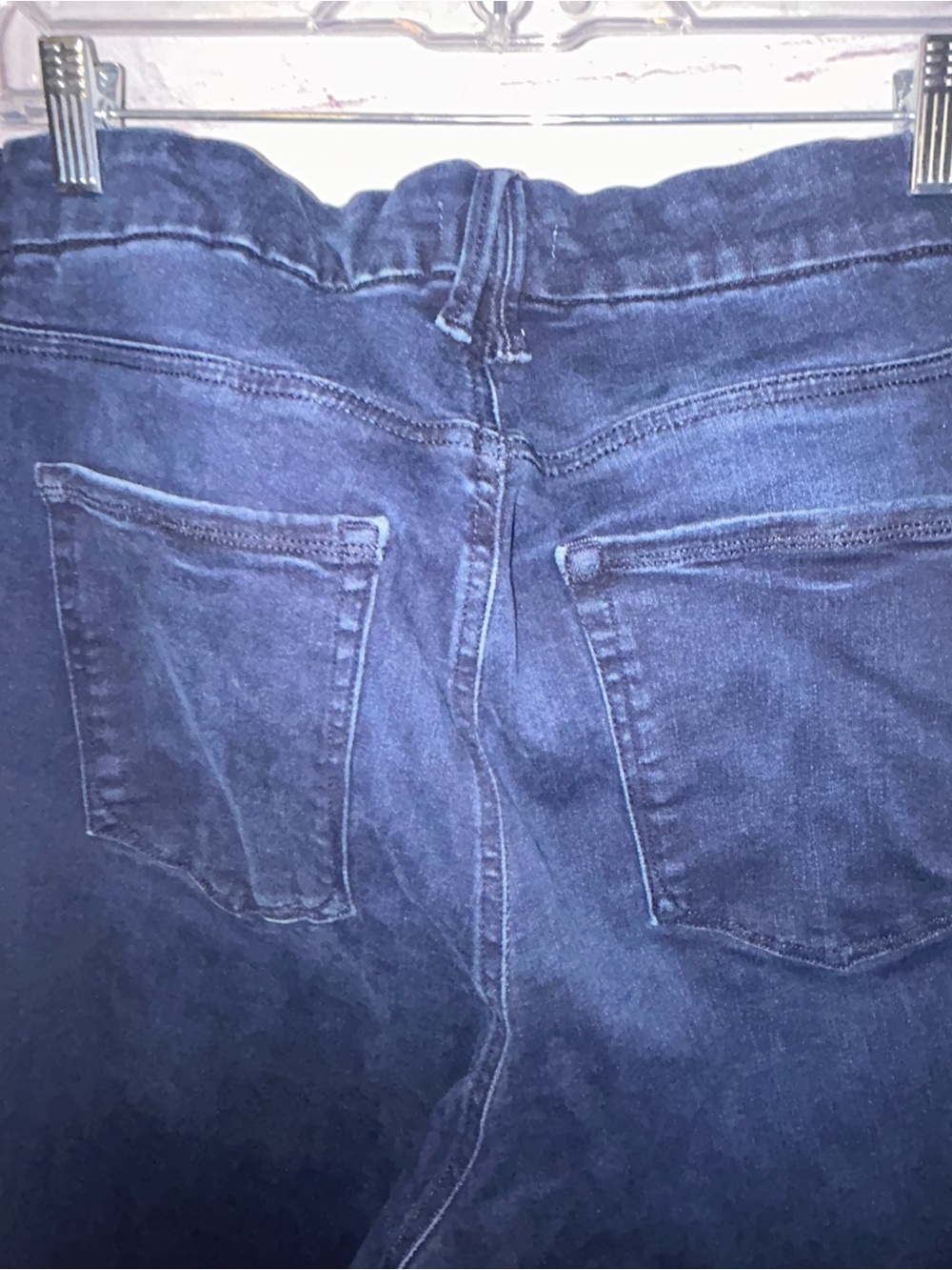 Good American Good Curve Straight super high rise straight jeans size 14-18 - Picture 6 of 9
